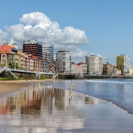 Gijon Centro-Playa Para 3-5Pax - Vut-4157-As Eksteriør billede